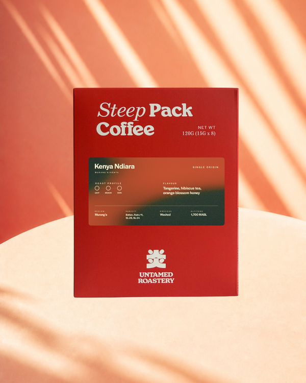 Ethiopian Elto steep pack coffee
