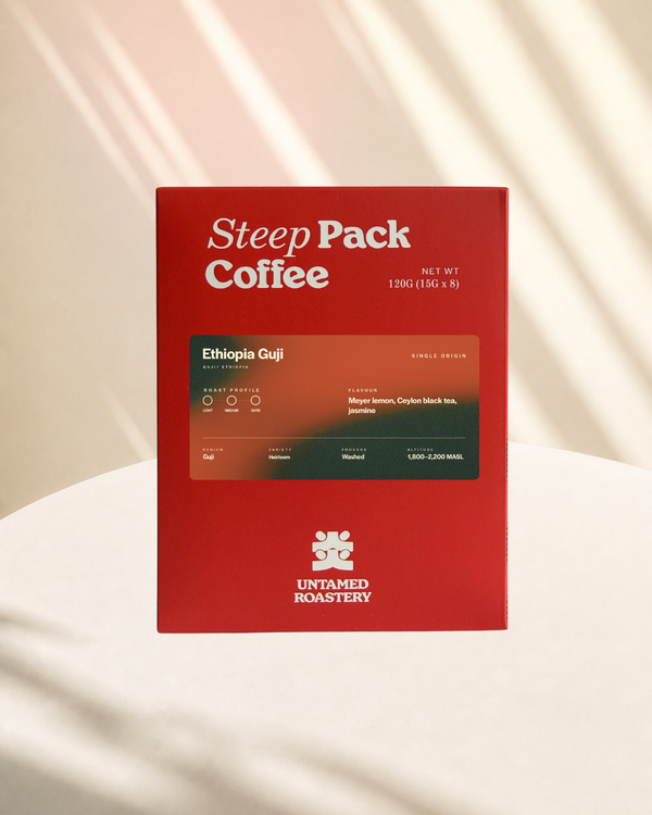 Ethiopia Guji steep pack coffee
