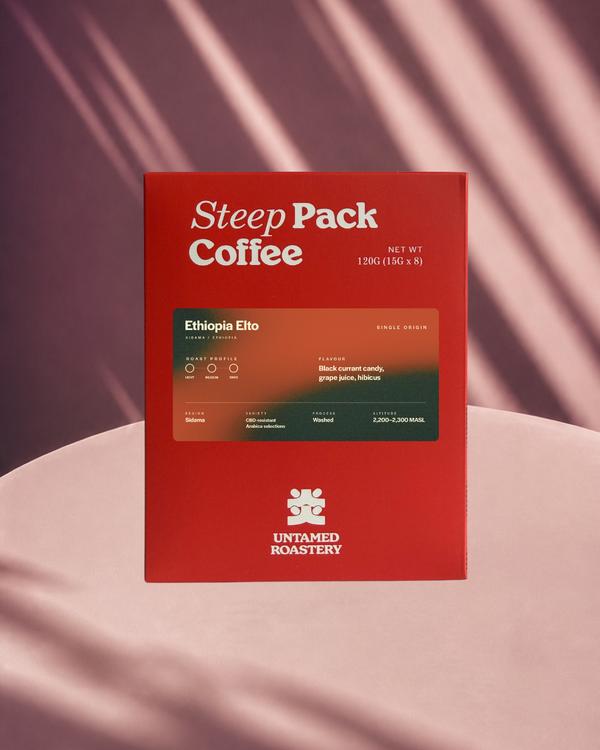 Kenya Ndiara steep pack coffee