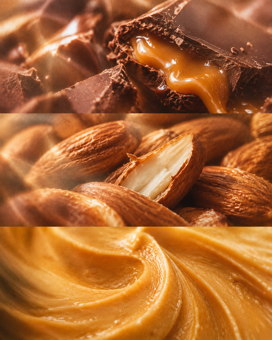 Brazil Peaberry flavour notes: caramel chocolate, roasted almond, peanut butter